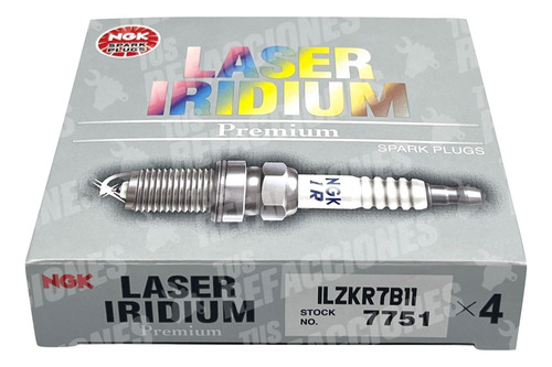 6 Bujas Laser Iridium Ngk Acura Tsx 2010 11 12 13 2014 3.5l Foto 3