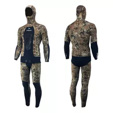 Roupa De Neoprene Pino 3mm Viper Evolution Green Pesca Sub