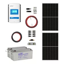 Kit Energia Solar Campo Motorhome 24v 3,2kwh X Día Mppt 30a