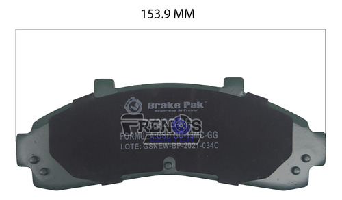 Pastilla Freno Del Brake Pak  Para Ford Explorer Foto 6