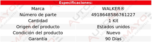 Kit Repuesto Fuel Inyection Walker Aries L4 2.5l 1986-1989 Foto 3