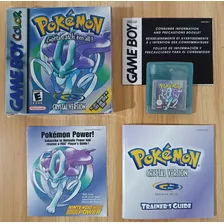 Pokémon Crystal Versión Ingles En Caja Original Cristal