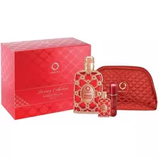 Cofre Orientica Luxury Amber Rouge 80ml + 7,5ml+atomizer+bag