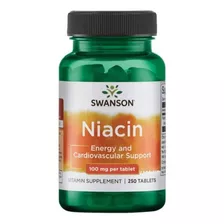 Niacina 250tab/100mg Swanson