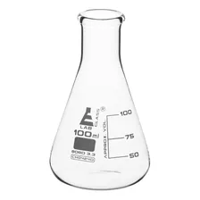 Erlenmeyer - Frasco De Vidrio De Borosilicato (3.4 fl Oz), F