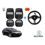 Tapetes 3 Filas Logo Acura + Cajuela Mdx 2022 2023 2024 2025