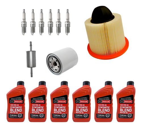 Foto de Kit Afinacion Para Ford F-150 4.2 V6 Aceite 10w30