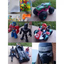 Jueguetes Spiderman Batman Star Wars Mario Pantertransformer