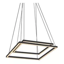 Lustre Pendente Newline Fit Led 748 Preto 3000k Bivolt