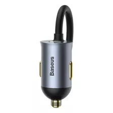 Baseus Cargador Multi Usb Tipo-a Tipo-c 30w Aluminio Auto