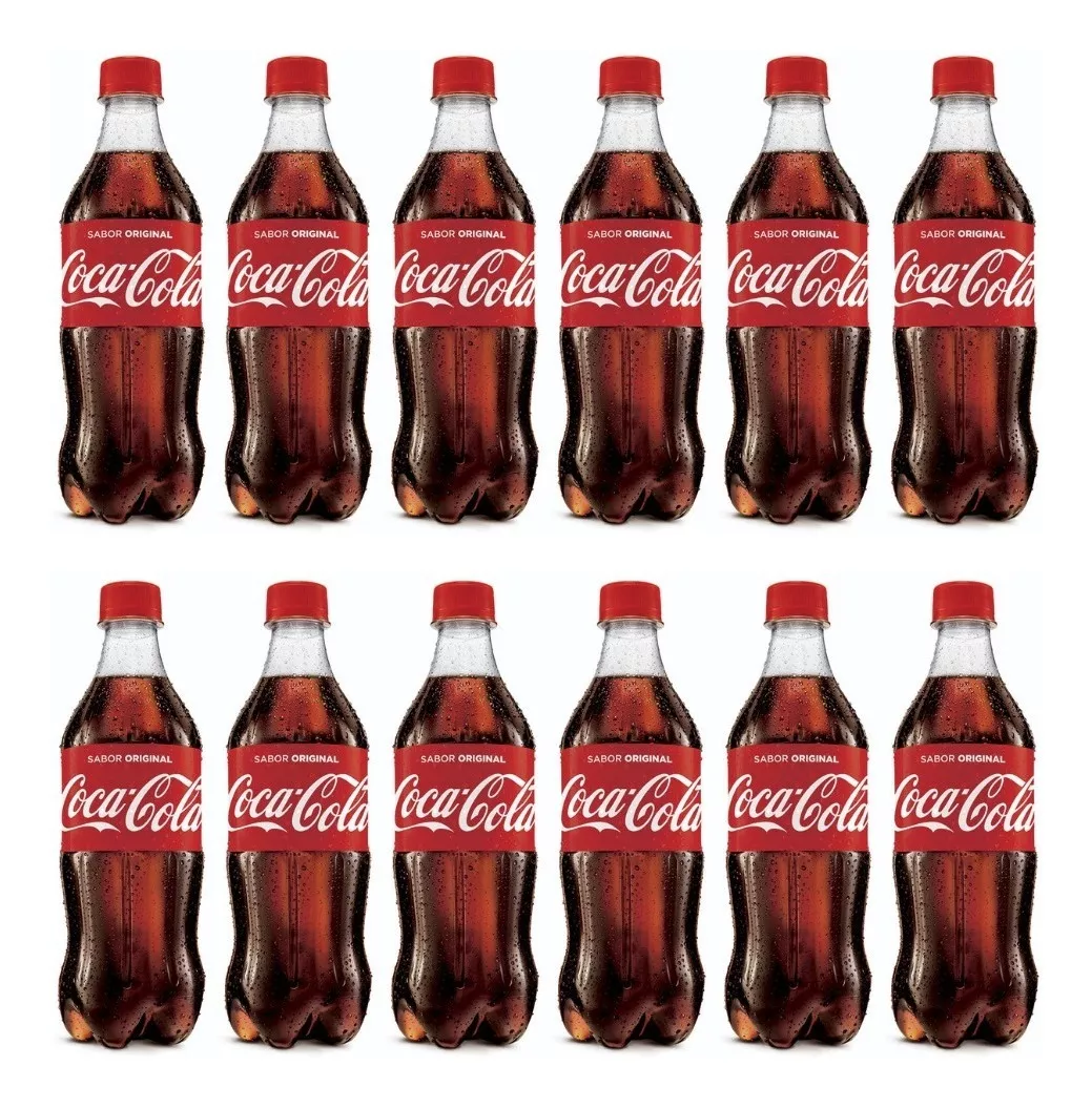 Coca Cola Botella 500ml Original Pack X12 Zetta Bebidas