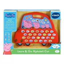 Auto Coche Interactivo Aprende Alfabeto Peppa Pig Sonidos