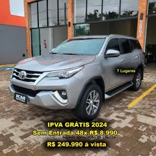 Hilux Sw4 Srx 4x4 2018/2019 7 Lugares (48 R$8.990 S/entrada)