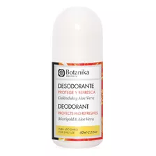 Desodorante Roll On Aloe Y Calendula Botanika X 60ml