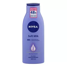  Loção Deo-hidratante Nivea Soft Milk Frasco 400ml