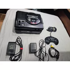 Sega Cd V1 Gaveta Funcionando Com Console Genesis E Fontes Originais