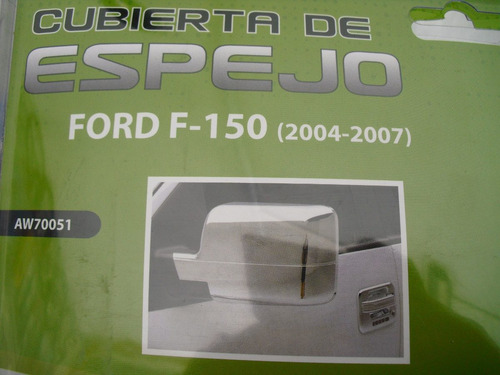 Cubre Espejos Cromados Ford Lobo/ F150, 04-08 Incluye Regalo Foto 7