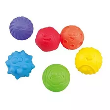 Playgo Arco Iris Con Textura Balls6 Pcs Babytoy