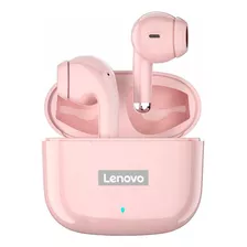 Audífonos Inalámbricos Bluetooth Lenovo Lp40 Pro Rosa