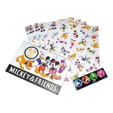 Papel De Carta Letter Set Disney Mickey E Friends Importado