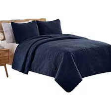 Cubrecama Quilt Reversible 264x228cm King + 2 Funda Almohada