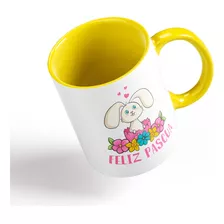 Tazón Taza Personalizada Feliz Pascua Colores Vol4.