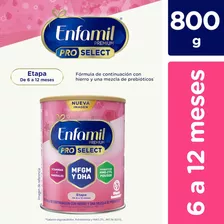 Fórmula Infantil Enfamil Pro Select Etapa 6-12 Meses Lata 800 G