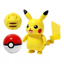 Pokemon Juguete Pikachu Interior Pokeball