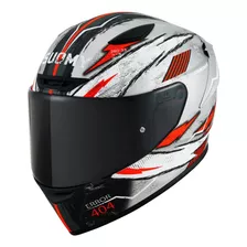 Casco Para Moto Suomy Track-1 404 Talla L Color Negro