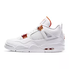 Zapatillas Jordan 4 Retro Metallic Orange Ct8527-118   