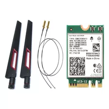 Placa Antena Wireless Wifi 6 Ax210 2.4gb Asrock Z790 Pro Rs