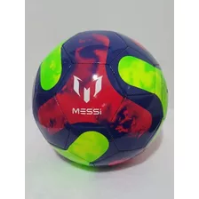 Pelota Ypf Messi 2024 Multicolor Azul Y Verde 3 Estrellas