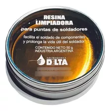 Resina Limpiadora Para Puntas De Soldadores 50g Delta