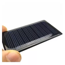 Mini Panel Solar 5 Vdc 60 Miliamperios Para Proyecto Escolar