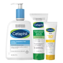 Cetaphil Loción Limpiadora +ultra Humectante+sun Gel Ligero