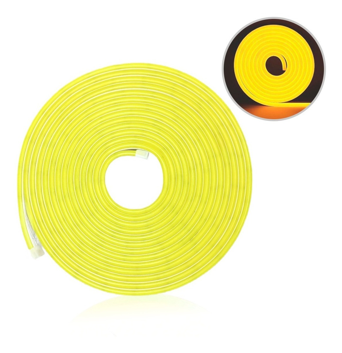 Tira Luces Neon Led Flexible Color Fijo 5mts