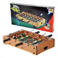 Brinquedo Infantil Jogo De Totó Super Craque Em Mdf 02 Bolas