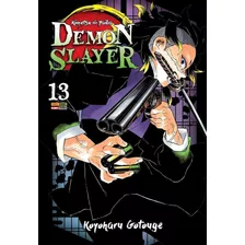 Livro Demon Slayer: Kimetsu No Yaiba - 13