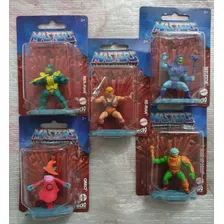 Micro Figuras He-man Skeletor Orko Mer-man, Man-an-ar Mattel