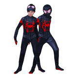 Disfraz Hombre Araña Spiderman Miles Morales Niño Importado