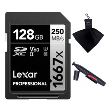 Lexar Tarjeta De Memoria Sdxc Uhs-ii, U3, V60, 128gb