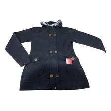 Tapado Trench Campera Polar Entallado Capucha Forrada