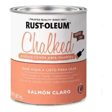 Rust Oleum Chalked Vintage Look Pintura Tizada Mate 0,88 L Color Salmon Claro