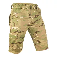 Kit 2 Bermudas Tática Militar Camuflada 8 Bolsos Reforçado