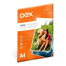 Papel Fotografico 180g Oex Pf10 - 10fls