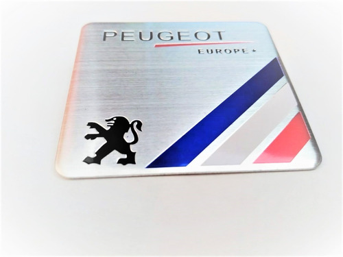 Emblema Peugeot Francia 207 Autoadherible Europe Foto 2