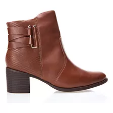 Bota Feminina Madri Cano Curto Comfortflex Oferta