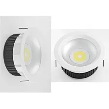 Spot Embutido Redondo Led 220v 10w Frio Downlight Megalite