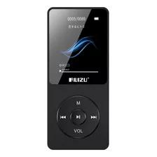 Reproductores Mp3 Ruizu, 16 Gb, Micro Usb, Negro