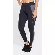 Calça Legging Rainha Tech Iii Feminina 4422077 Preto/grafite